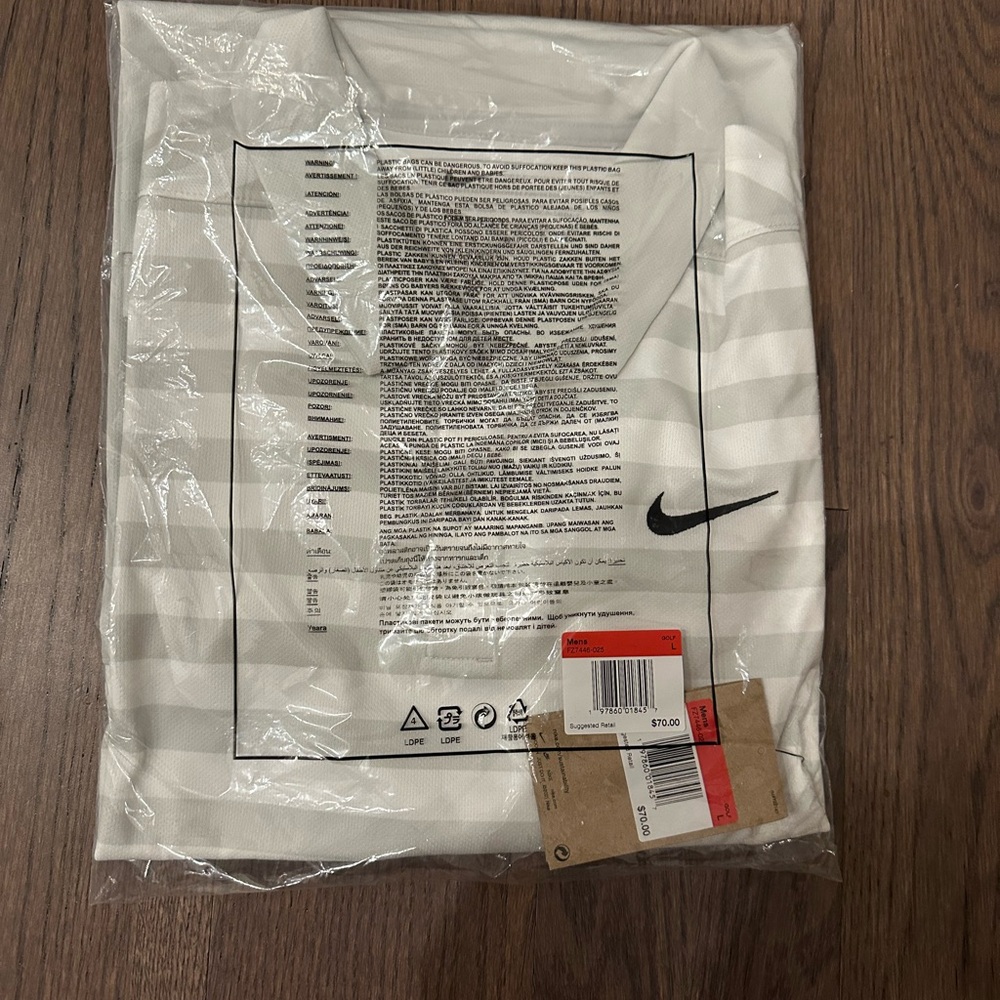 Nike Victory+ Men's Dri-FIT Golf Polo size Large